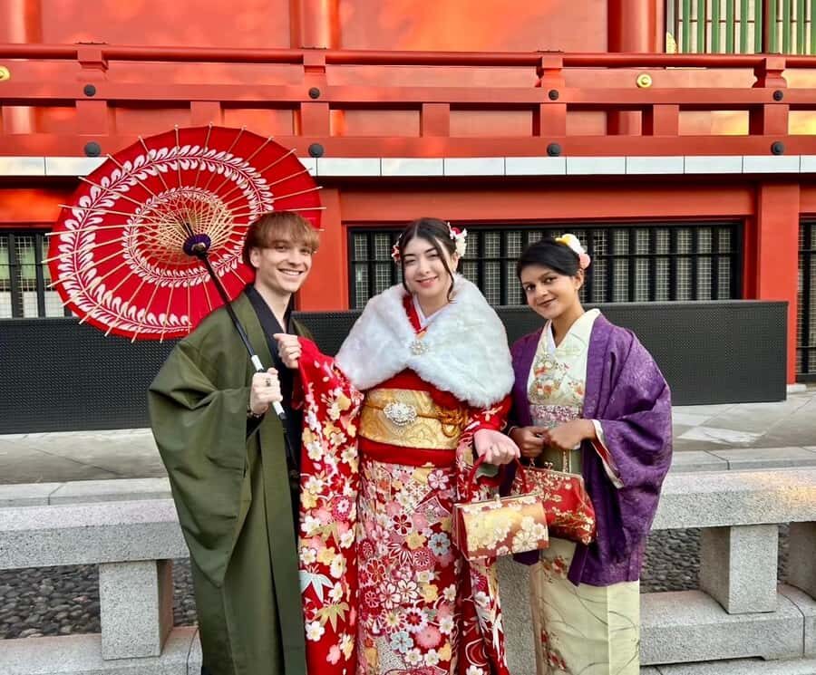 Tokyo: Asakusa Kimono Rental Experience - The Dressing Team: Kazune, Wako, and Certified Expertise