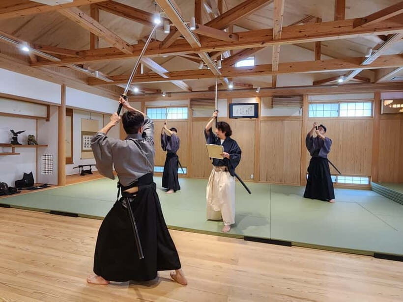 Tokyo Asakusa : Samurai School, Become a Samurai Warrior - Optional choreographed battle: when it becomes a performance (in a safe way)