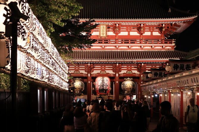 Tokyo Asakusa Sensoji Temple Night Walking Tour - Tour Price and What You Get for $35