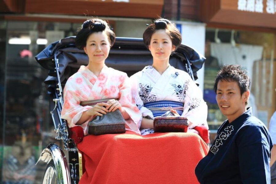 Tokyo: Asakusa Sightseeing Tour by Rickshaw - Temple Zone First: Asakusa Shrine and Bentendo Hall Area