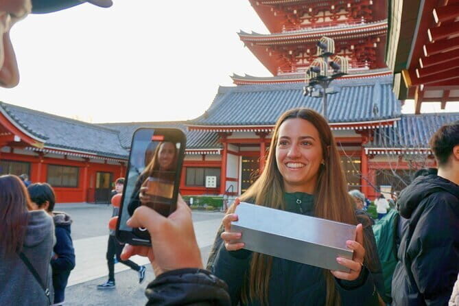 Tokyo: Asakusa Temple & Shrine Walking Tour with Local Guide - The Asakusa Tourist Information Center viewpoint: a quick route to better photos