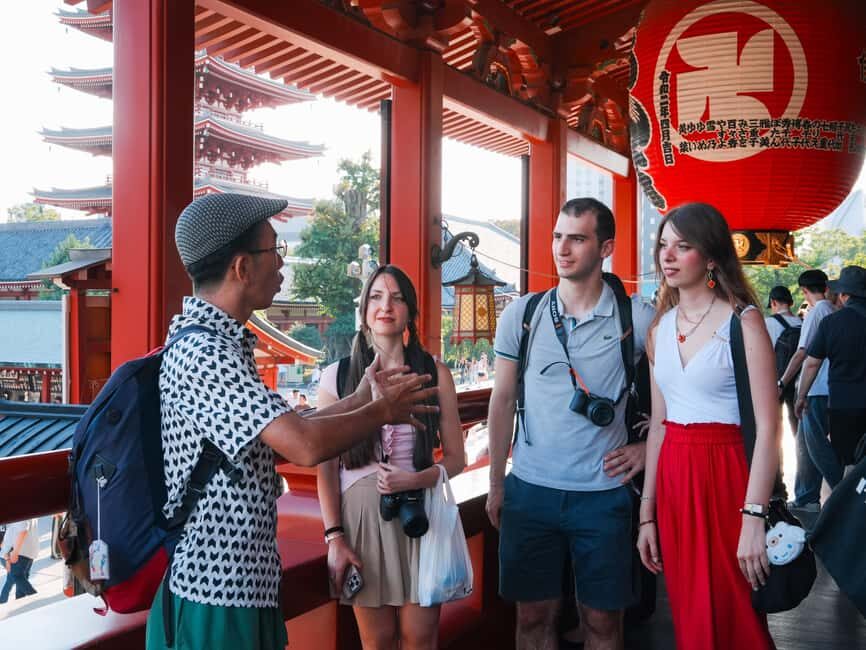Tokyo: Asakusa & Tokyo’s Oldest Temple Senso-ji Walking Tour - Nakamise Street: street snacks, lantern lighting, and what to buy