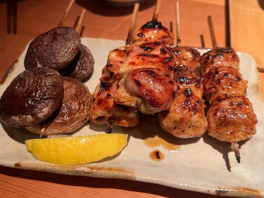 Tokyo: Authentic Food Tour in Ginza and Shimbashi - Yurakucho stop: another 50 minutes, another Tokyo food mood