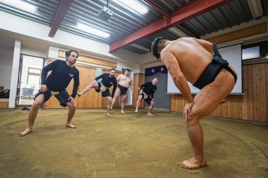 Tokyo: Authentic Sumo Wrestling Experience with Lunch - Key Sumo-and-Lunch Moments You’ll Remember