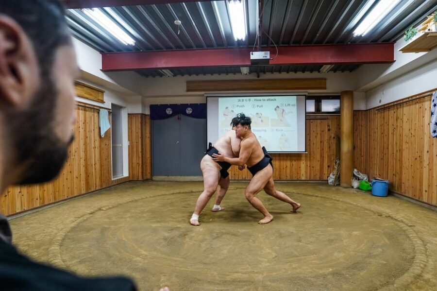 Tokyo: Authentic Sumo Wrestling Experience with Lunch - Optional Ring Time: Fighting With a Rikishi (If You Want)
