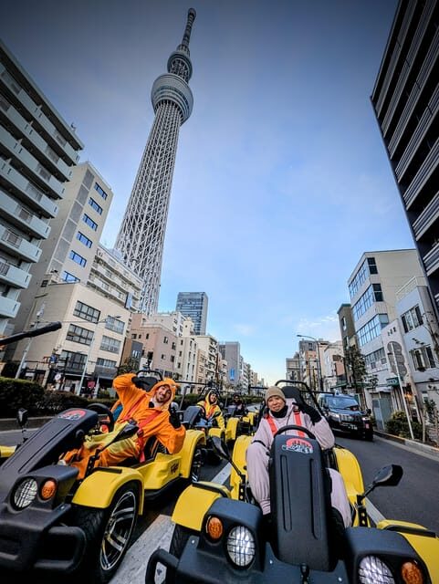 Tokyo Bay: Scenic Skyline Go-Kart Tour (120 Minutes) - Safety First: Live Radio Guidance While You’re Behind the Wheel