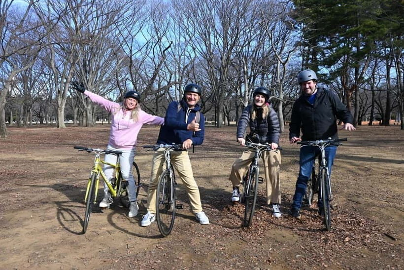 Tokyo Bike Tour: Shibuya, Harajuku & Hidden Gems - Getting Started at Umayamichi Park and the Safety Briefing