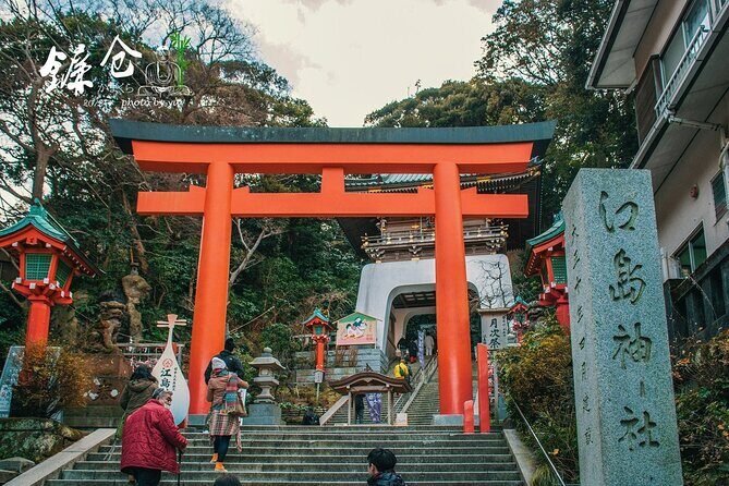 Tokyo: Bus Tour to Kamakura Great Buddha & Enoshima with Pickup - Kotoku-in and the Great Buddha (about 40 minutes): the icon, the short walk