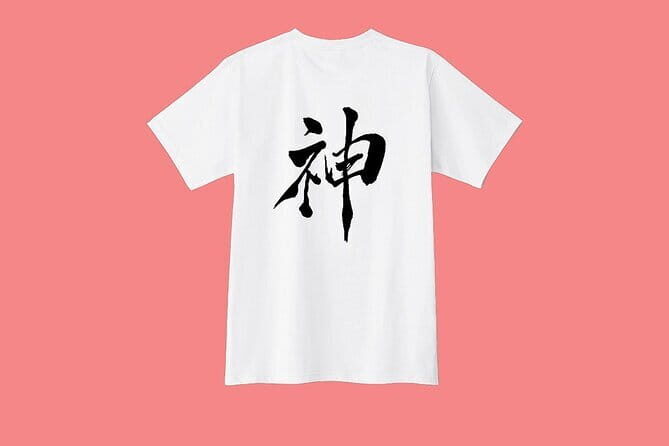 Tokyo: Calligraphy Workshop & Original T-Shirt Creation - The Two-Hour Flow: From Inkstick to Your Finished Kanji