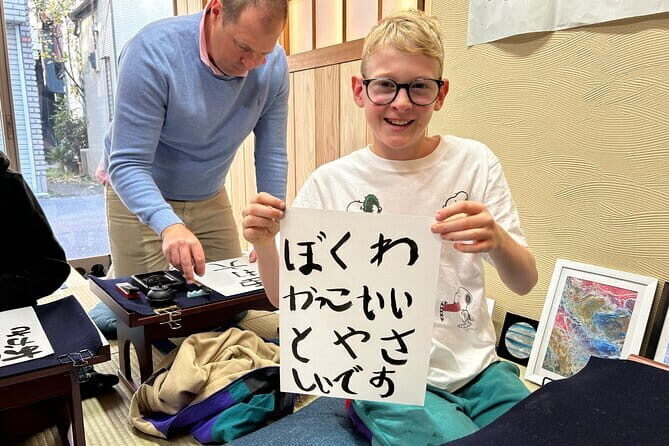 Tokyo: Calligraphy Workshop & Original T-Shirt Creation - Tools and Supplies Included: Why Not Bringing Materials Is a Big Deal