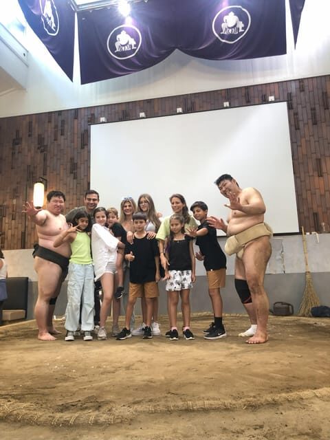 Tokyo: Challenge Sumo Wrestlers and Enjoy Meal - A 90-Minute Sumo Course You Can Actually Use