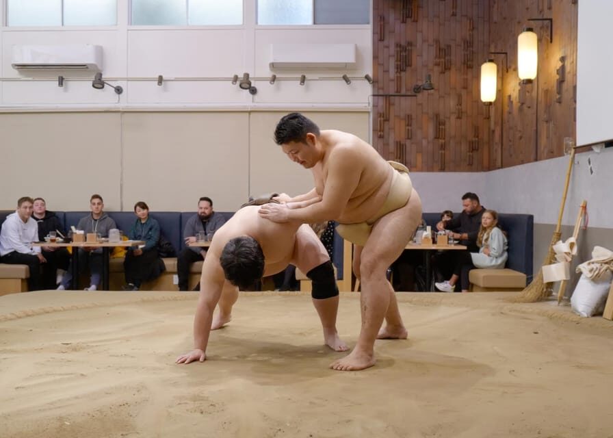 Tokyo: Challenge Sumo Wrestlers and Enjoy Meal - Getting There From Kikukawa Station (and Finding Your Seats)
