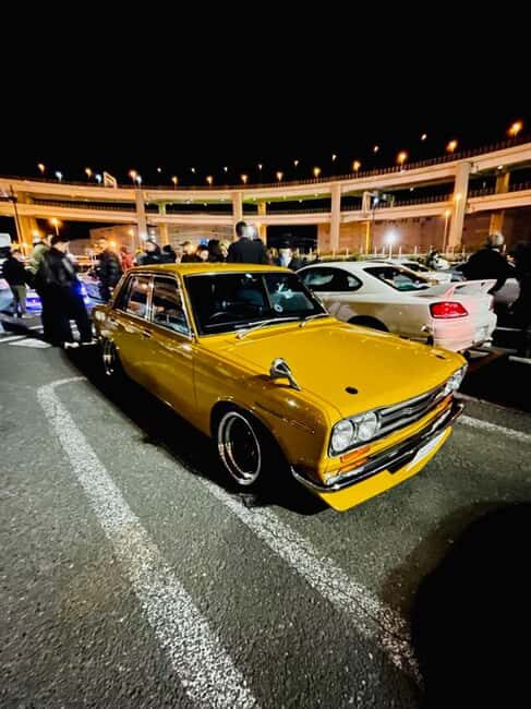 Tokyo: Daikoku Car Meet Experience on a JDM TUNED SPORTS CAR - APIT Autobacs Stop: The Fast Auto-Parts Break You Actually Want