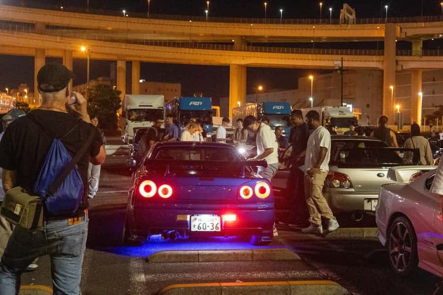 Tokyo: Daikoku: JDM and Tokyo Car Culture Experience - Rainbow Bridge and Yokohama Bay Bridge: skyline views with car-scene context