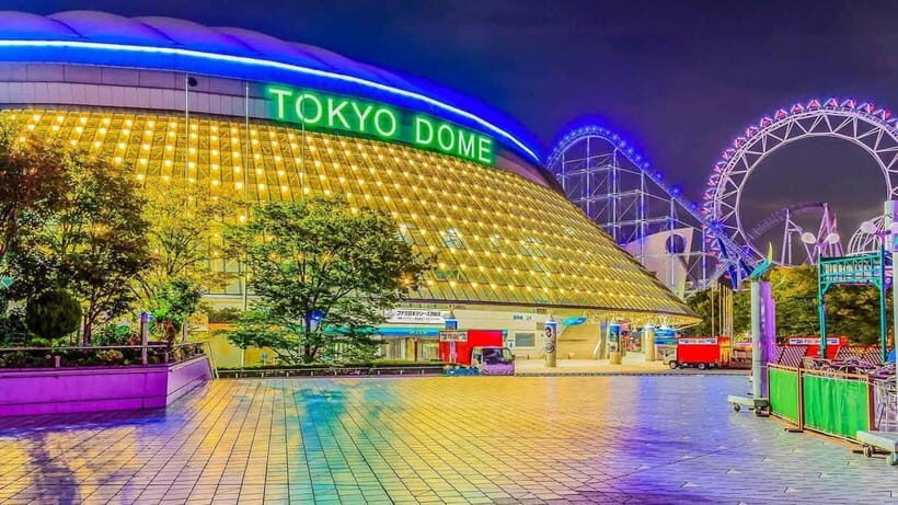 Tokyo Dome City Attractions 5-Ride Ticket - Water Symphony Fountain Show: Fun Without the Motion Sickness Risk