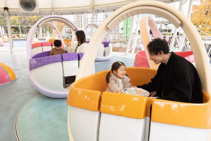 Tokyo Dome City Attractions 5-Ride Ticket - Arcade Games and Family-Friendly Extras That Keep the Day Moving