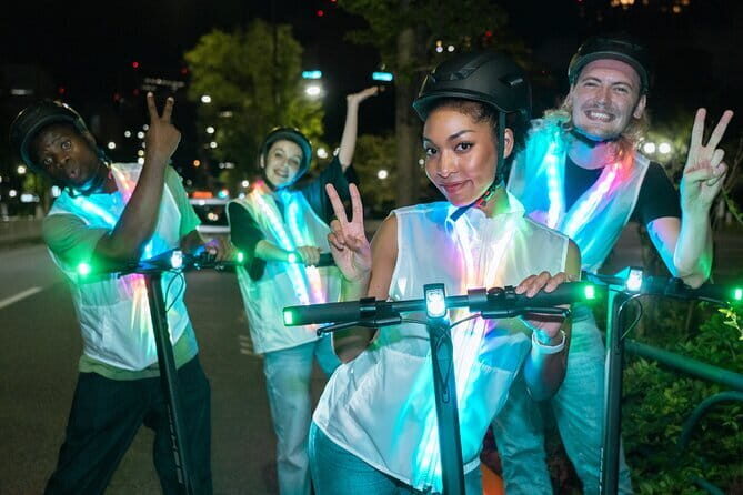 Tokyo: E-scooter Experience & Tokyo Tower night Tour - Key highlights you should know