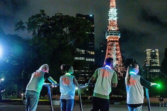 Tokyo: E-scooter Experience & Tokyo Tower night Tour - Night E-Scooter Reality Check: what you’re actually signing up for