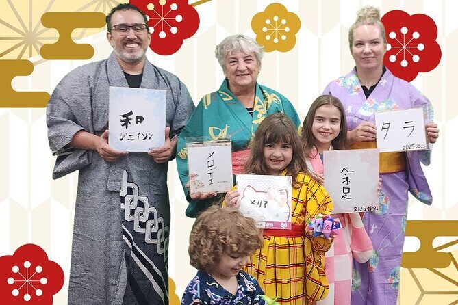 Tokyo Family Culture Workshop: Calligraphy, Origami &Yukata Photo - Why this Hiroo studio setup feels different from typical Tokyo tours