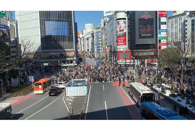 Tokyo Food and Culture tour (Shibuya and Harajyuku) - Shibuya Scramble Crossing: landmark photos with less stress