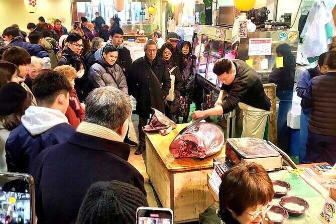 Tokyo Full Course Tour: Explore 10 Must-See Sights & Hidden Gems - Tsukiji Hongwanji Temple plus the fish market area