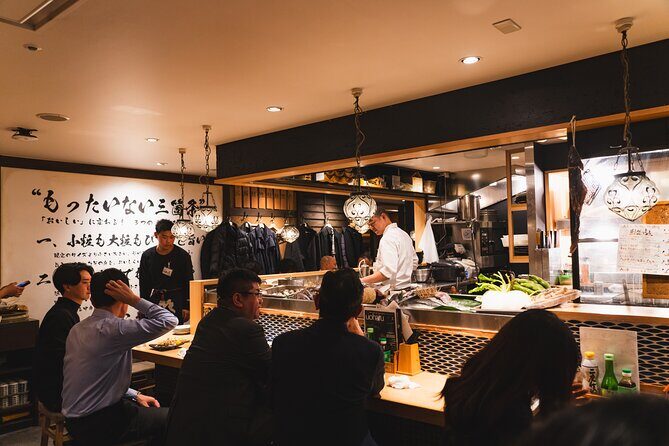 Tokyo Ginza Authentic Food Tour (Izakaya Hopping by local guide) - Ginza wagyu BBQ: tongue, loin, and a lemon cocktail reset