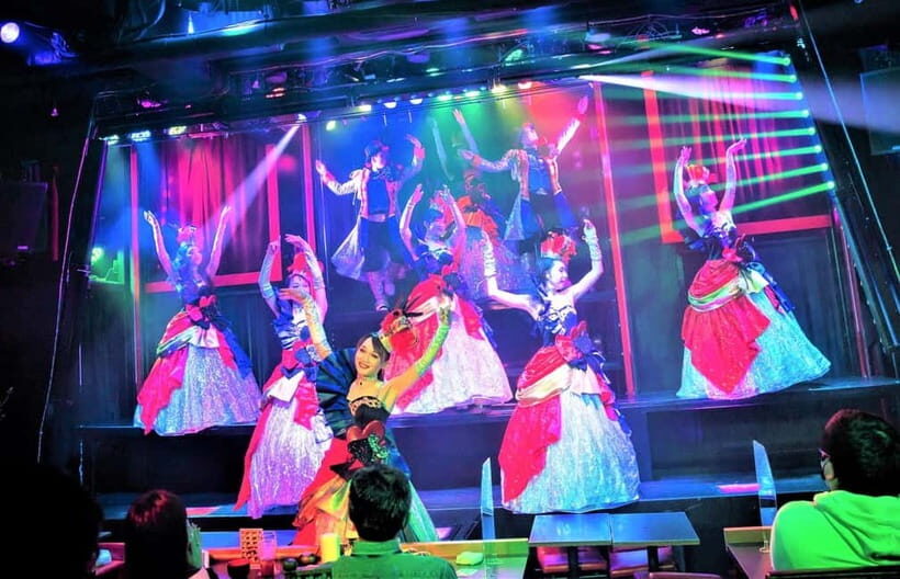 Tokyo GINZA: KONPARU Japanese Cabaret Show with Drink - Key things you should know before you go