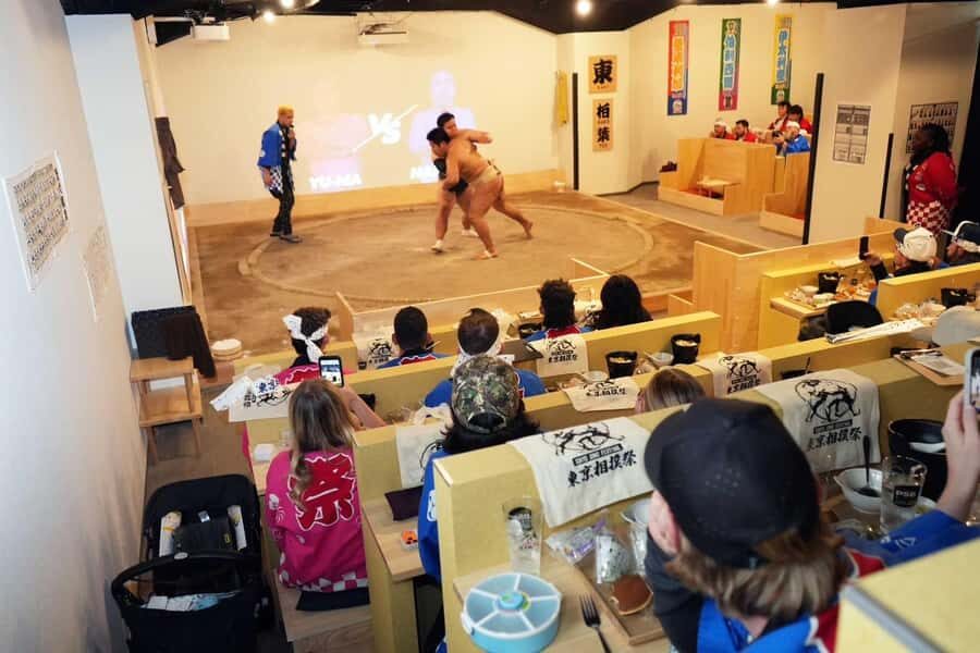 Tokyo Ginza : Sumo and Mikoshi Experience,Open from Sep. - Where You Meet and How to Get There Fast