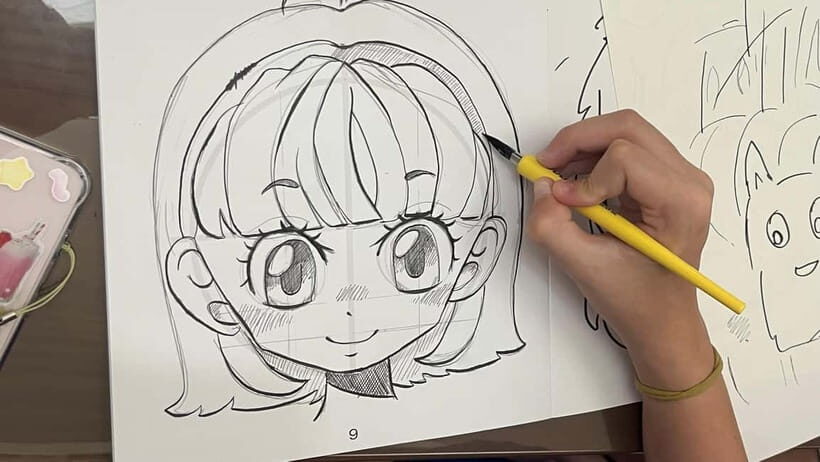 Tokyo/Ikebukuro Manga lesson by acitive pro-Manga artists - Choosing Your Course Level: Beginner, Intermediate, Advanced