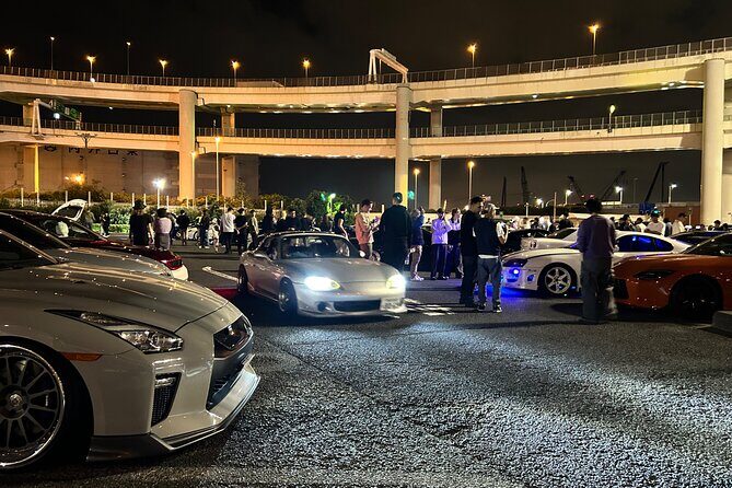 Tokyo JDM Car Meet Experience in Daikoku PA - Cruising the Tokyo Night: City Views with a Guide at the Wheel
