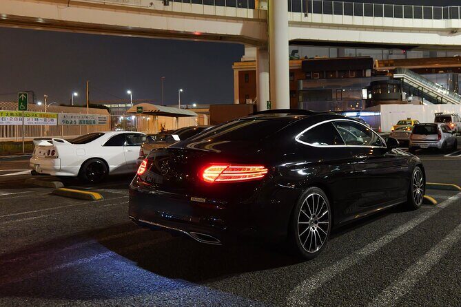 Tokyo JDM Daikoku PA Car Meet Private LEXUS RC Tour from Yokohama - The “window seat” part: showrooms, the ferris wheel, and waterfront landmarks