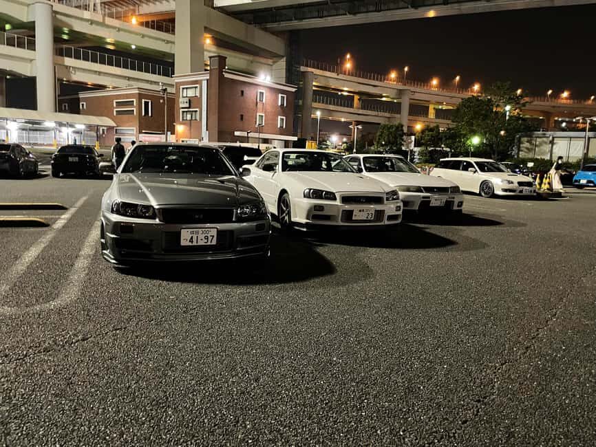 Tokyo JDM Night: 600hp C63s AMG Edition 1 (Private) - Tokyo Tower Photo Stop: Seeing the Night in One Frame
