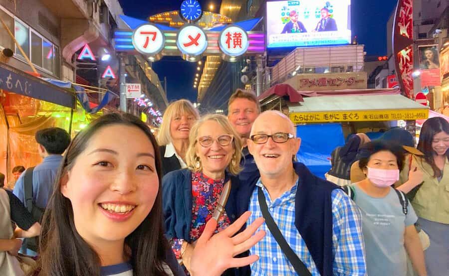 Tokyo: Locals´ Secret Food Tour // Eat like a Japanese - Meeting Spot at JR Ueno Station (Hard Rock Cafe Area)