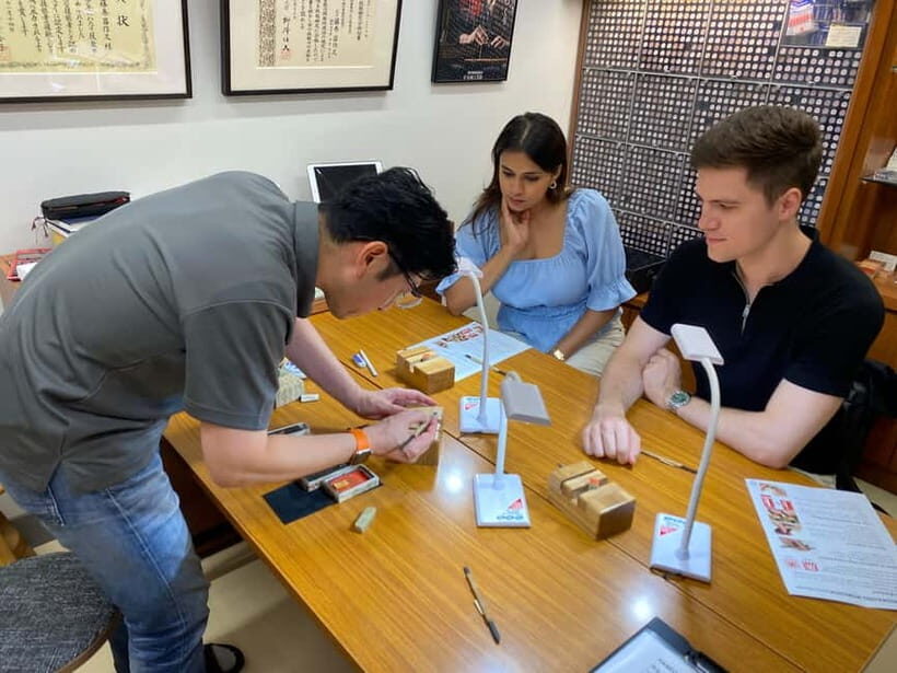 Tokyo: Make Your Own Hanko Stamp — Unique Cultural Souvenir - Choosing your characters: kanji or katakana for your name