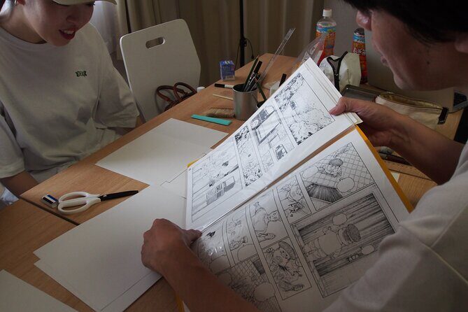 Tokyo Manga Drawing Workshop Guided by Active Pro Manga Artist - Screen tone: why this class feels more real than most art sessions