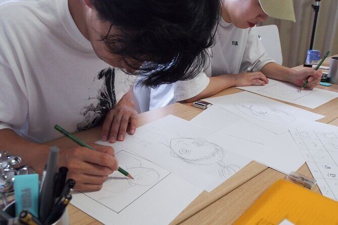 Tokyo Manga Drawing Workshop Guided by Active Pro Manga Artist - The 2.5-hour flow: what happens once you’re in the studio