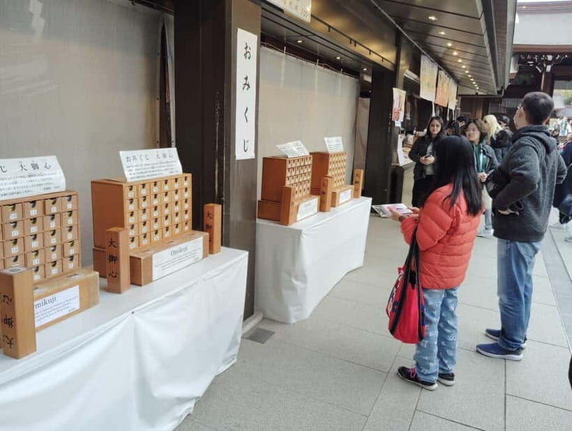 Tokyo: Meiji Jingu Shrine & Inner Garden Guided Tour (2h) - Omikuji fortune-telling and the charm option