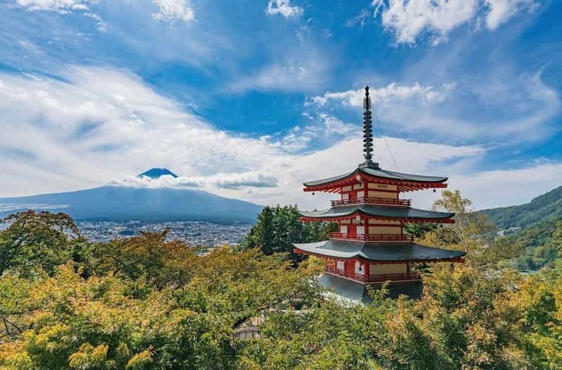 Tokyo: Mount Fuji & Hakone Private Customized Full Day Tour - Chureito Pagoda and Arakurayama Sengen Park: Fuji’s classic frame
