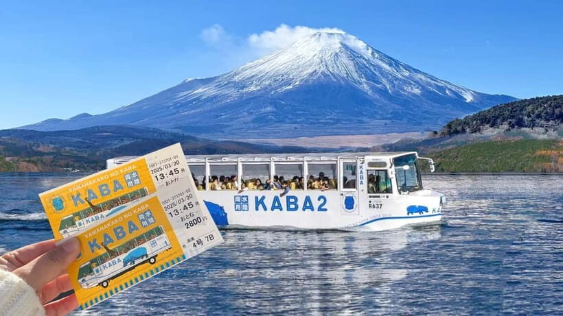 Tokyo: Mount Fuji Views and KABA Amphibious Bus Day Tour - Tokyo to Mount Fuji: why this day tour works