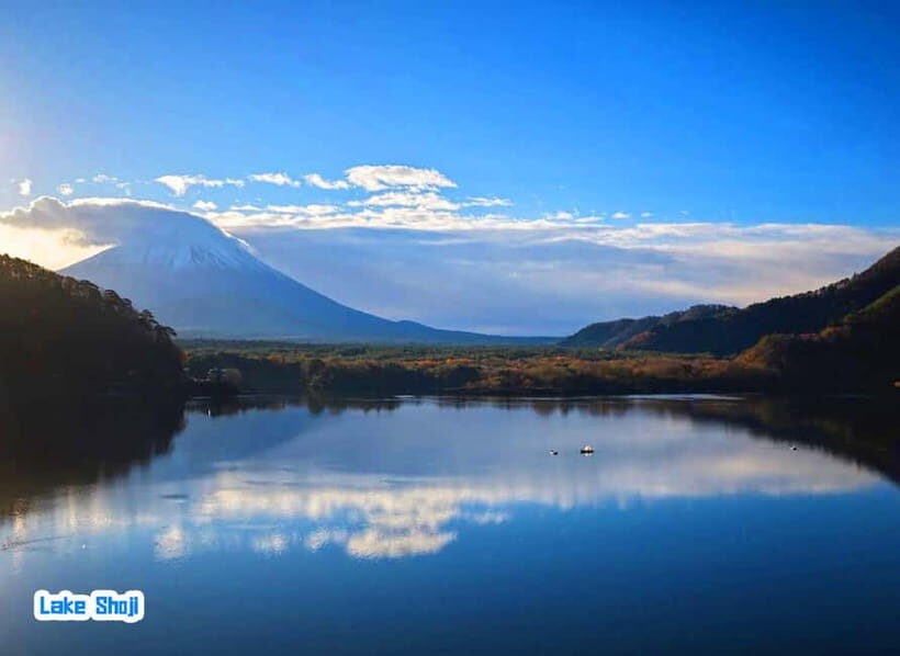 Tokyo: Mt Fuji 3 Lakes Day Trip | 9-Guest Small Group - Lake Shoji: Quiet Fuji and Sengen Shrine Energy