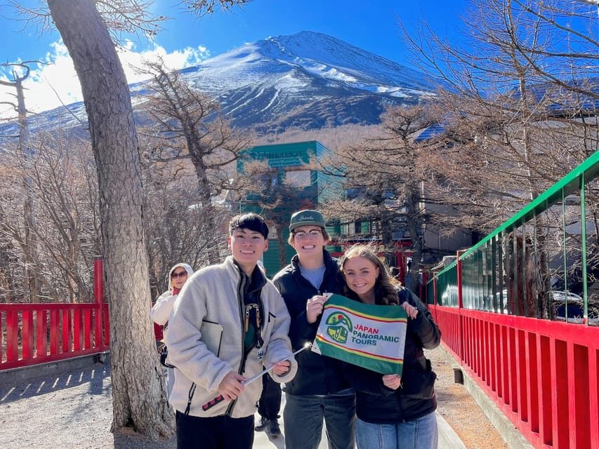 Tokyo: Mt. Fuji 5th Station & Hakone Cruise 1-Day Bus Tour - Coach to Mt. Fuji 5th Station: Views, Air, and a Shrine Mood