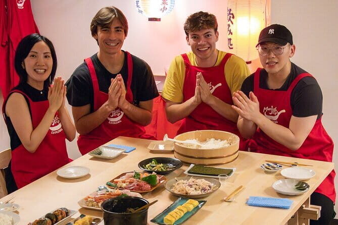 Tokyo Night Cooking Class: 5 Home-Cooked Japanese Dishes - Key highlights before you go