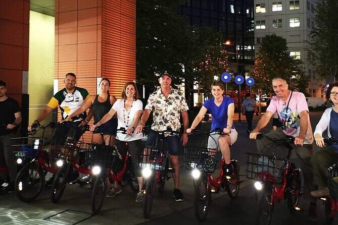 Tokyo Night E-Bike Tour with Tokyo Tower and Dolphin Show - Tokyo at night, but with an e-bike plan that makes sense
