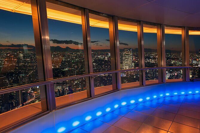 Tokyo Night E-Bike Tour with Tokyo Tower and Dolphin Show - Stop 4: Tokyo Tower Top Deck for the real night payoff