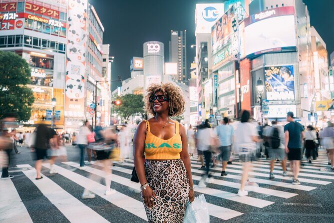 Tokyo Nights: Shibuya Photo Adventure - Back to Shibuya Crossing: getting the delivery details