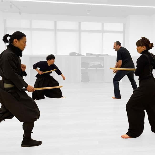 Tokyo: Ninja Sword Fighting Experience - The 1-Hour Flow: Warm-Up to Basic Sword Poses