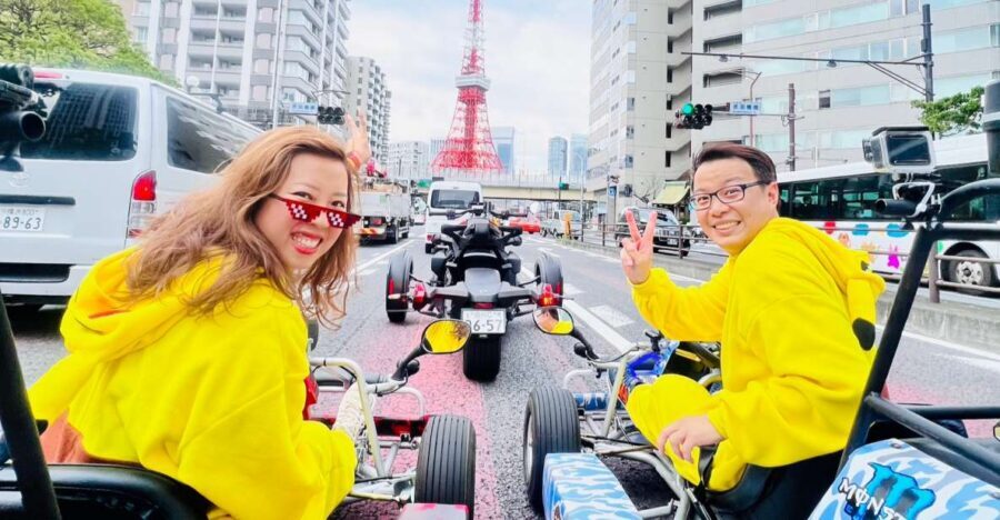 Tokyo: Premium Go-Kart Tour with Tower & Shibuya Crossing - Street-Level Tokyo From Behind the Wheel