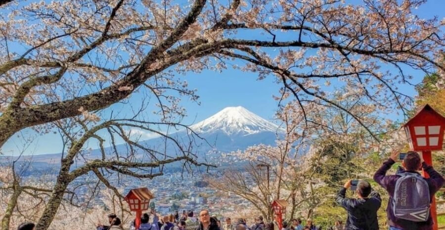 Tokyo: Private Day Trip to Mount Fuji and Hakone - Arakura Fuji Sengen Shrine and Chureito Pagoda: Fuji Photos With Context