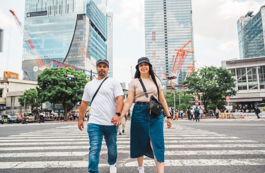 Tokyo: Private Photoshoot at Shibuya Crossing - The Shibuya Backdrop Advantage: Iconic Views, Better Composition