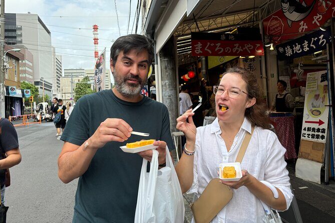 Tokyo: Private Tsukiji Fish Market Tour with 3 Food Stops - Namiyoke Inari Shrine: Lion Heads and the Shinto Safety Net